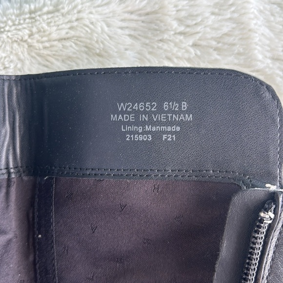 Cole Haan Isabelle Tall Leather Over Knee High Riding Boots Black Fall 6.5B NWOT - Picture 6 of 9